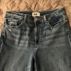 PAIGE Blue Ankle & Cropped Jeans